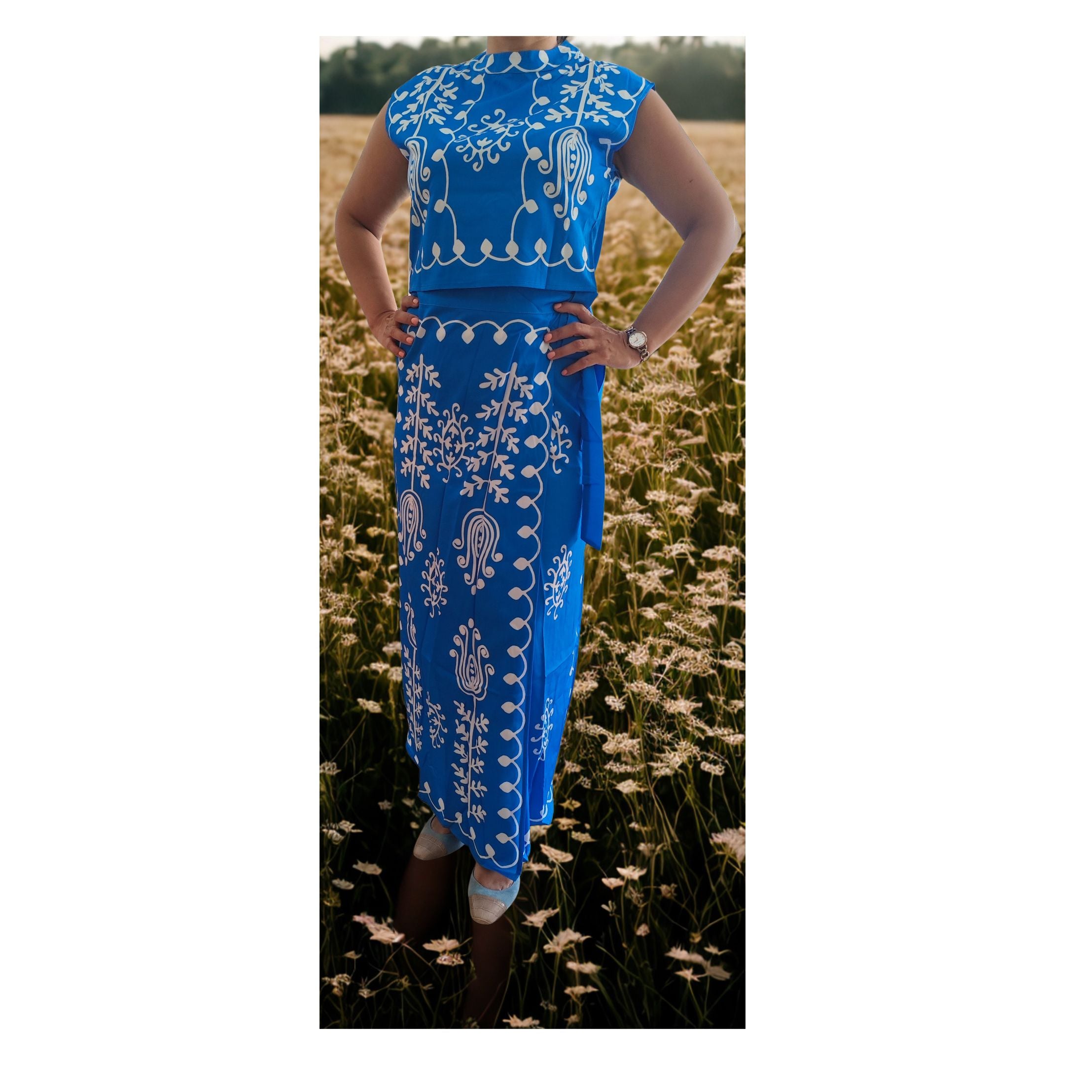 Conjunto Nelly azul