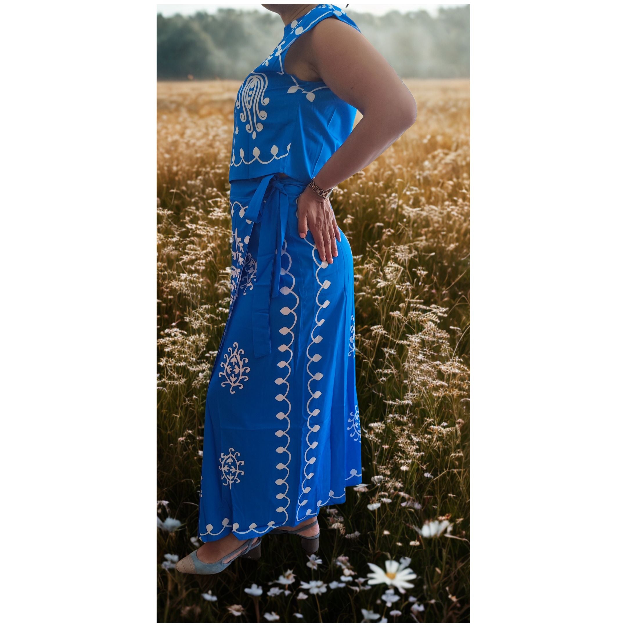 Conjunto Nelly azul