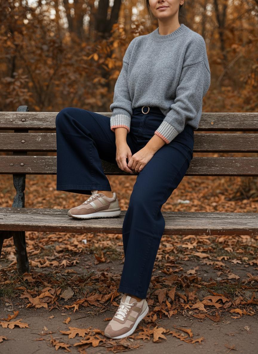 Pantalón Julia azul marino