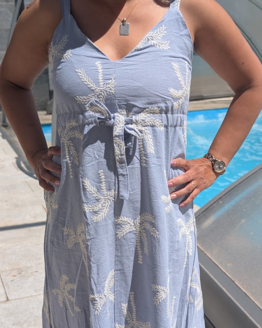 Vestido Mary azul