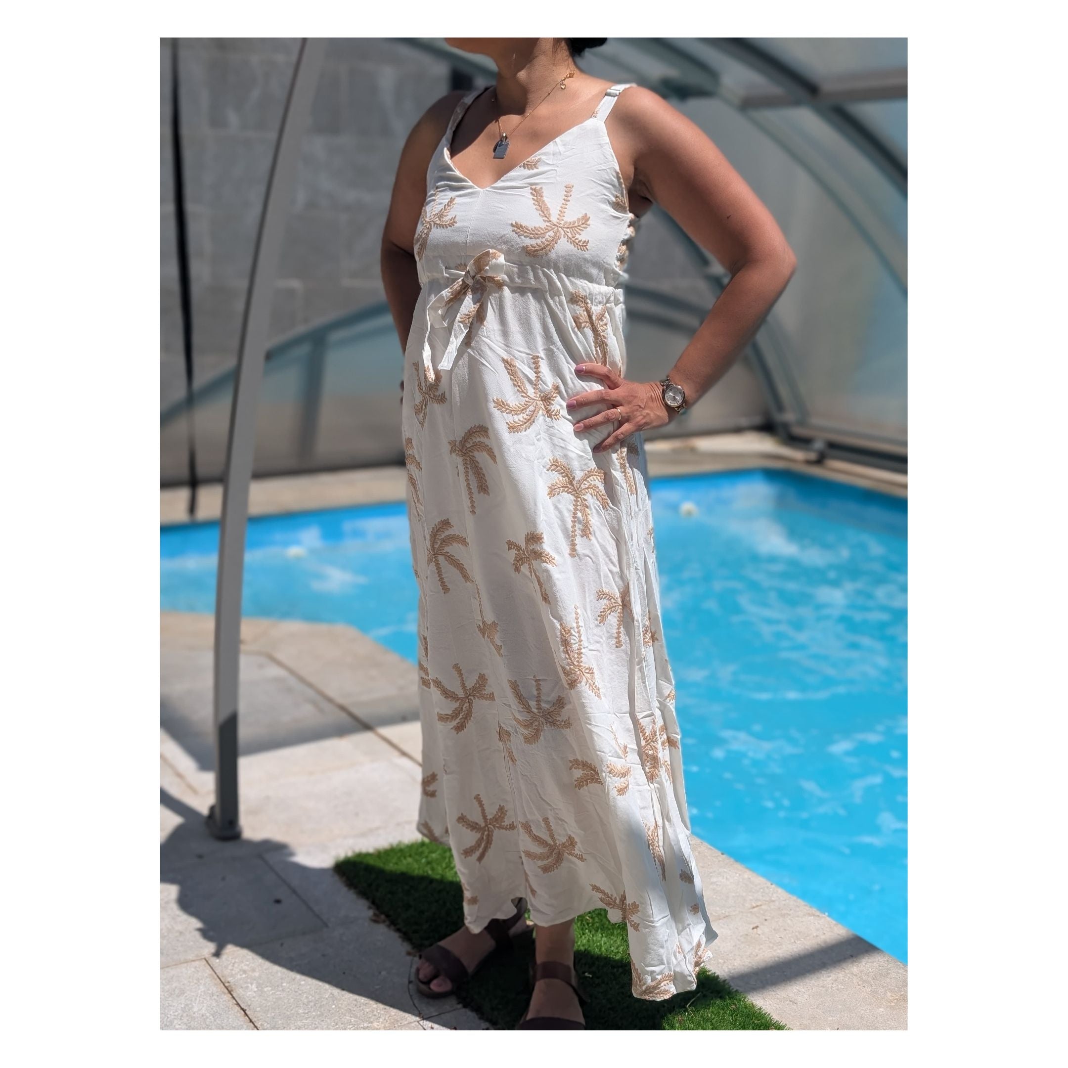 Vestido Mary Beige
