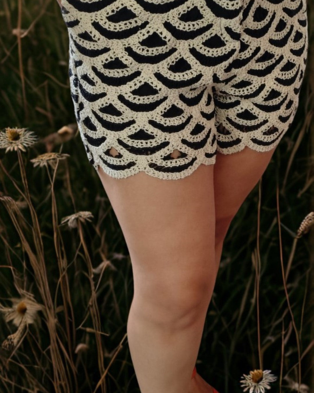 Pantalón corto ganchillo Alessia